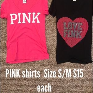 PINK shirts